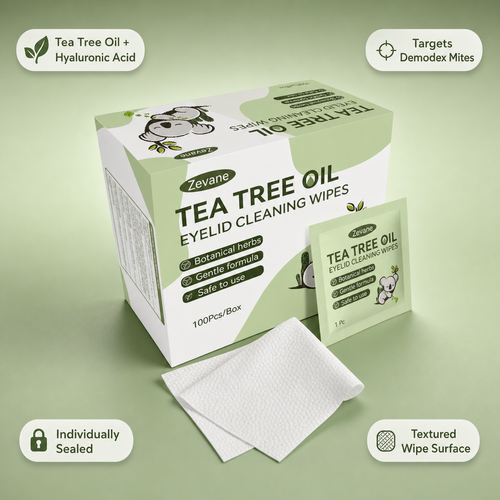 Zevane Tea Tree Oil Eyelid WIpes