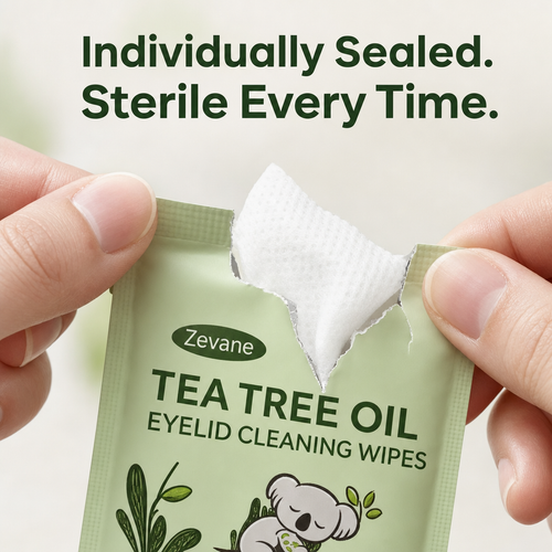 Zevane Tea Tree Oil Eyelid WIpes